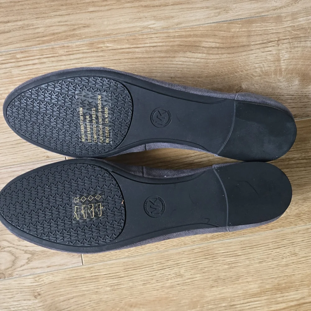 NEW🆕️ MICHAEL Michael Kors Charcoal "Remi Ballet" Shoe style 40F7REFP1S - Picture 4 of 8